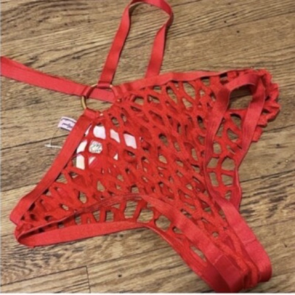 Agent Provocateur Red Bubble Panties size 2 NWT - Picture 3 of 8